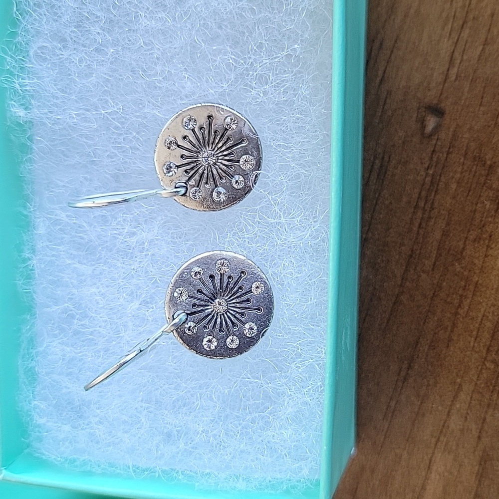 Crop circle earrings!